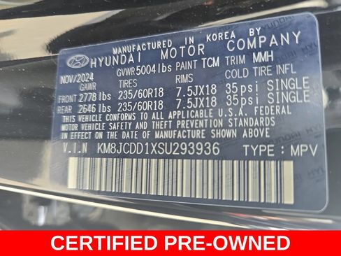 Used 2025 Hyundai Tucson SEL AWD/4WD image 37