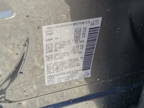 Certified 2024 Nissan Titan SV w/ SV Convenience Package RWD image 24
