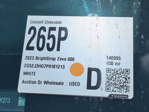 Used 2023 Chevrolet Brightdrop 600 w/ Active Safety Package 2 image 25