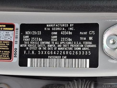 Used 2024 Kia K5 GT-Line w/ GT-Line Premium Package FWD image 31