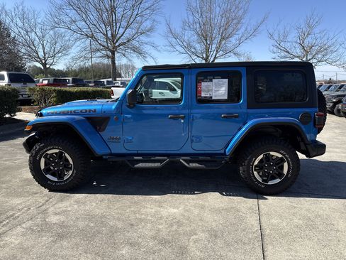 Used 2022 Jeep Wrangler Unlimited Rubicon w/ LED Lighting Group image 4