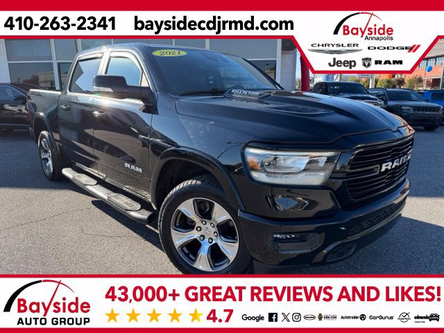 Used 2021 RAM 1500 Laramie w/ Sport Appearance Package AWD/4WD image 1