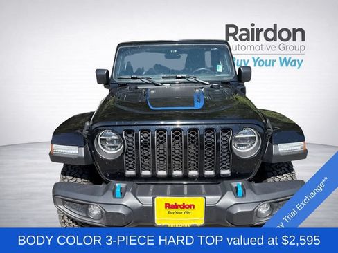 Used 2021 Jeep Wrangler Unlimited Rubicon 4xe w/ Cold Weather Group AWD/4WD image 2
