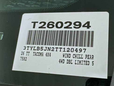 New 2026 Toyota Tacoma Limited AWD/4WD image 17