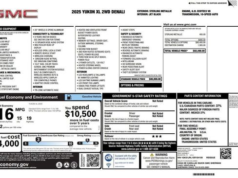 Used 2025 GMC Yukon XL Denali image 3