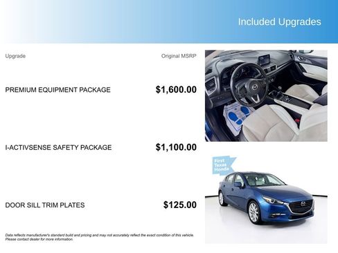 Used 2017 MAZDA MAZDA3 Grand Touring w/ Premium Equipment Package image 5