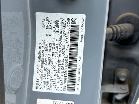 Used 2023 Honda Civic Sport image 13