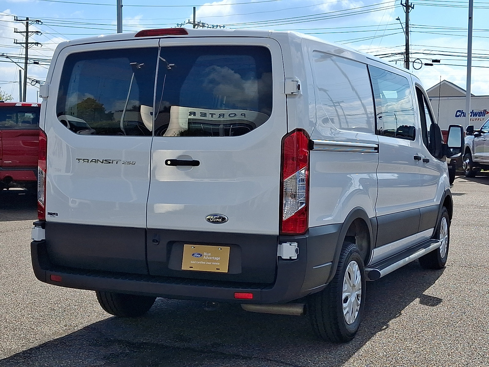 Certified 2025 Ford Transit 250 Low Roof w/ Exterior Upgrade Package RWD image 10