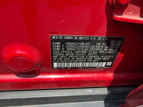 Certified 2023 Honda HR-V Sport image 21