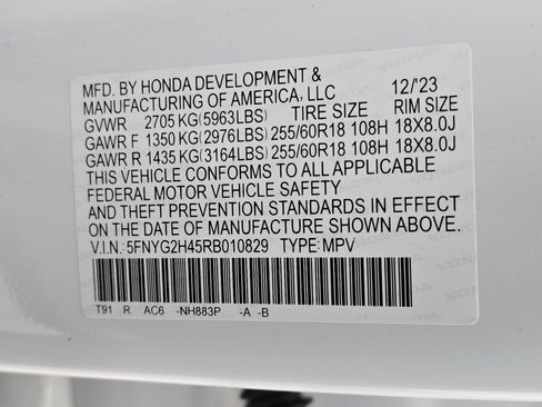 Certified 2024 Honda Pilot EX-L image 36