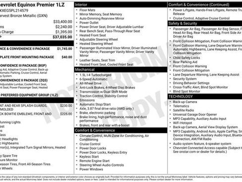 Used 2023 Chevrolet Equinox Premier AWD/4WD image 2