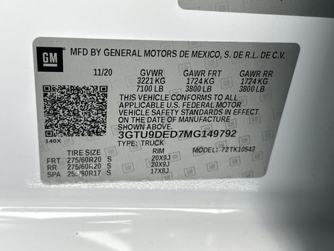 Certified 2021 GMC Sierra 1500 SLT w/ SLT Convenience Package AWD/4WD image 29