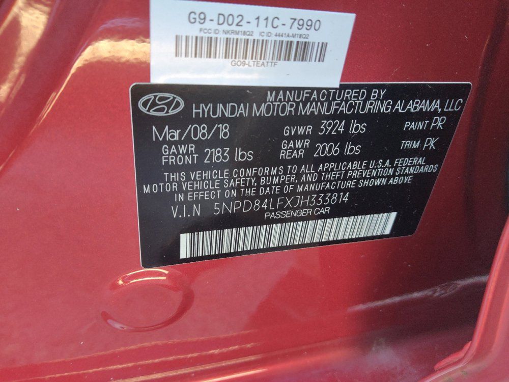 Used 2018 Hyundai Elantra SEL FWD image 32