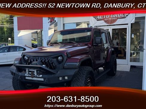 Used 2021 Jeep Wrangler Unlimited Sahara AWD/4WD image 1