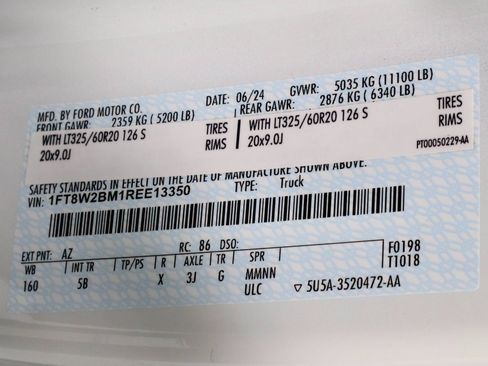 Used 2024 Ford F250 Lariat w/ Lariat Ultimate Package image 38