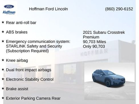 Used 2021 Subaru Crosstrek 2.0i Premium AWD/4WD image 22