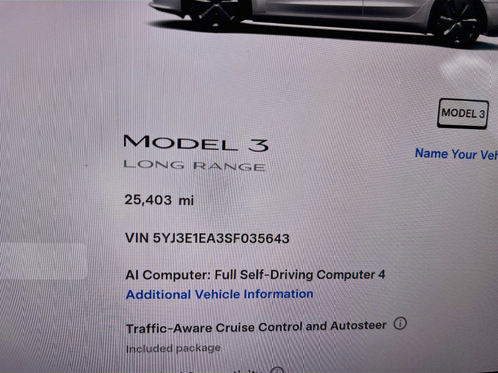Used 2025 Tesla Model 3 Long Range RWD image 12
