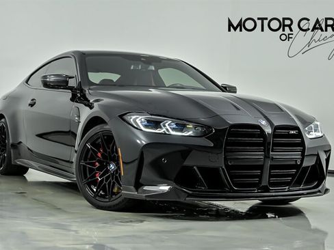 Used 2021 BMW M4 Coupe w/ M Carbon Exterior Package RWD image 1