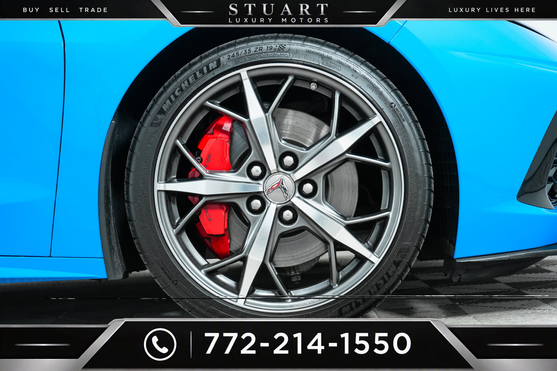 Used 2021 Chevrolet Corvette Stingray Premium Cpe w/ Z51 Performance Package RWD image 36