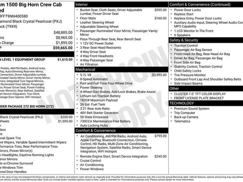 Used 2022 RAM 1500 Big Horn AWD/4WD image 3