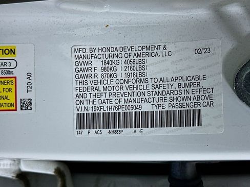New 2023 Honda Civic EX-L image 31