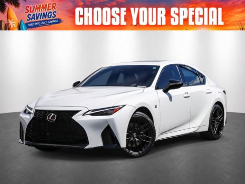 Used 2024 Lexus IS 350 F Sport w/ Blackout Package AWD/4WD image 1