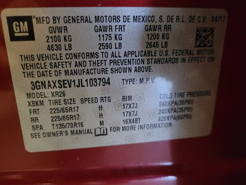 Used 2018 Chevrolet Equinox LT AWD/4WD image 33
