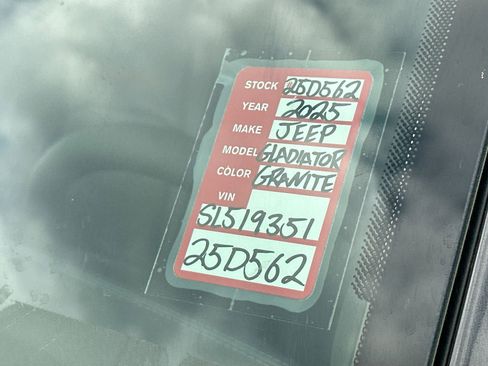 New 2025 Jeep Gladiator Rubicon w/ Safety Group image 25