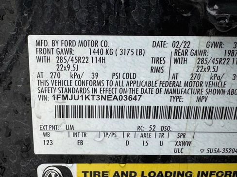 Used 2022 Ford Expedition Limited RWD image 37