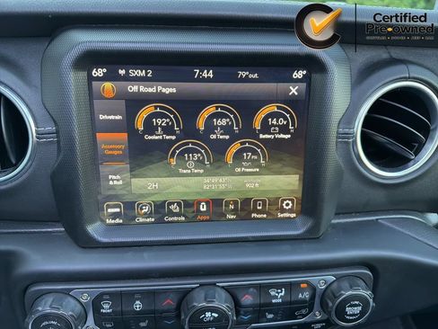 Certified 2022 Jeep Wrangler Unlimited Sahara w/ Cold Weather Group AWD/4WD image 86