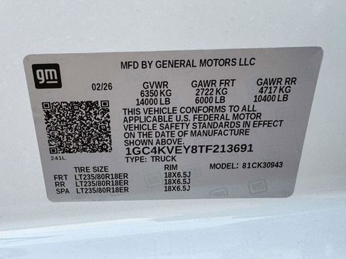 New 2026 Chevrolet Silverado 3500 High Country w/ High Country Premium Package image 27