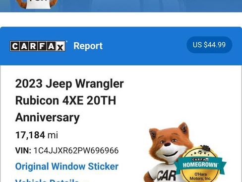 Used 2023 Jeep Wrangler Unlimited Rubicon 4xe AWD/4WD image 5
