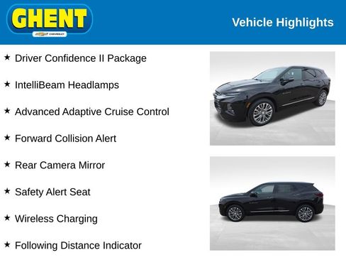 Used 2019 Chevrolet Blazer Premier w/ Driver Confidence II Package AWD/4WD image 2
