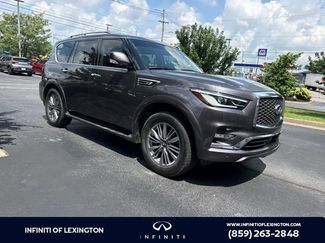 Used 2023 INFINITI QX80 Luxe w/ All-Season Package AWD/4WD video 1