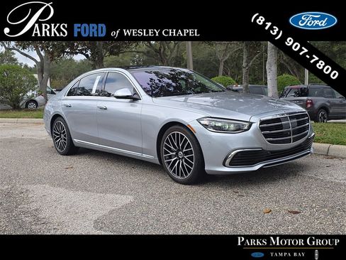 Used 2021 Mercedes-Benz S 580 4MATIC Sedan image 1