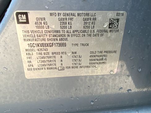 Used 2016 Chevrolet Silverado 2500 LT w/ LT Convenience Package image 24