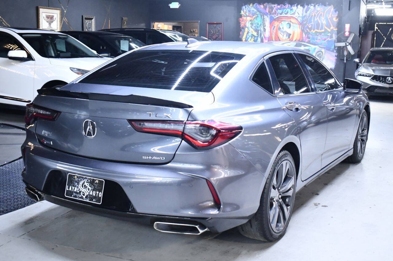 Used 2023 Acura TLX w/ A-SPEC Package AWD/4WD image 8