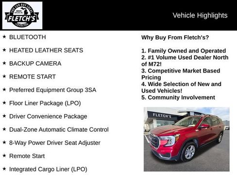 Used 2023 GMC Terrain SLE w/ Driver Convenience Package AWD/4WD image 2