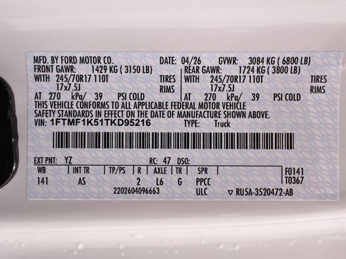 New 2026 Ford F150 XL RWD image 33
