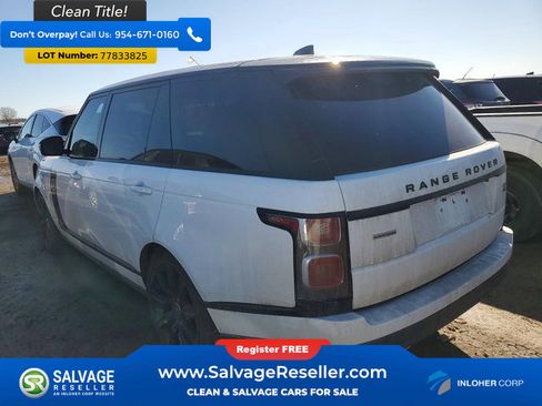 Used 2018 Land Rover Range Rover Long Wheelbase Supercharged AWD/4WD image 3