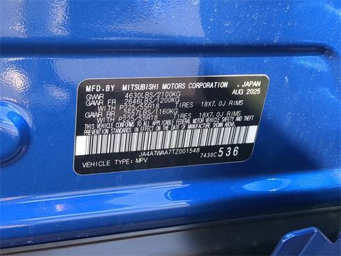 New 2026 Mitsubishi Eclipse Cross SEL image 38