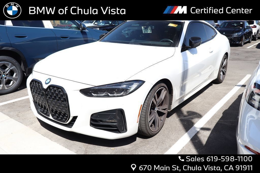 Used 2024 BMW 430i Coupe w/ M Sport Package RWD image 2