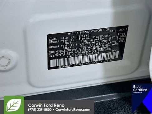 Used 2018 Subaru Outback 3.6R Touring AWD/4WD image 36
