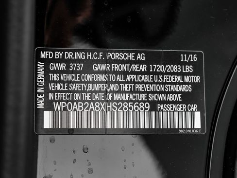 Used 2017 Porsche 718 Cayman S RWD image 56