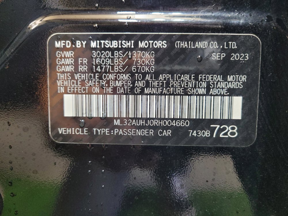Used 2024 Mitsubishi Mirage ES FWD image 33