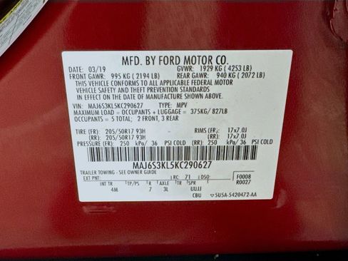 Used 2019 Ford EcoSport Titanium image 24