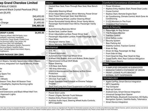 Used 2018 Jeep Grand Cherokee Limited w/ Luxury Group II image 38