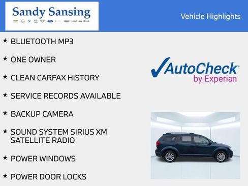 Used 2013 Dodge Journey SXT w/ Safe & Sound Group FWD image 6