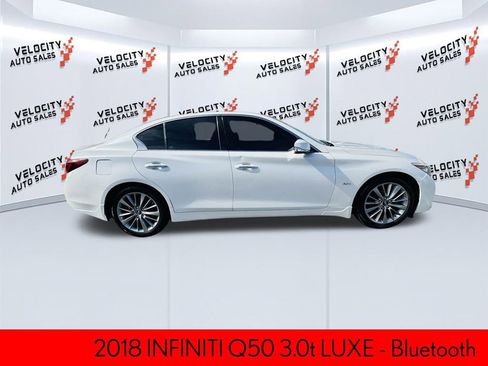 Used 2018 INFINITI Q50 Luxe w/ Essential Package (3.0T Luxe) image 2