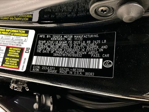 Used 2024 Lexus ES 350 w/ Premium Package image 35